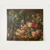 Blume Still Life Fine Art Museum| Mauer Wandteppich (Vorderseite (Horizontal))