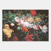 Blume Still Life Niederländisch Decoupage Heavy mi Geschenkpapier Set (Vorderseite 3)