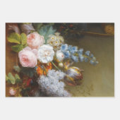 Blume Still Life Niederländisch Decoupage Heavy mi Geschenkpapier Set (Vorderseite 2)