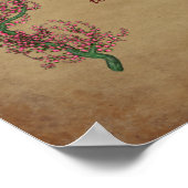 Blume Stille Gebet Inspiration Poster (Ecke)