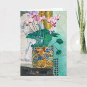 Blume Stillleben | Koloman Moser Karte (Vorderseite)