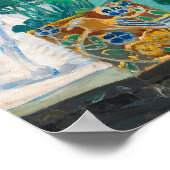 Blume Stillleben | Koloman Moser Poster (Ecke)