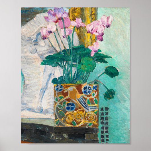 Blume Stillleben | Koloman Moser Poster (Vorne)