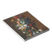 Blume Stillleben mit dem Vogelnest Severin Roesen Notizblock (angewinkelt)