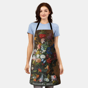 Blume Stillleben mit dem Vogelnest Severin Roesen Schürze