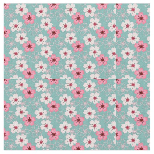 Blume Stoff (Nahaufnahme)