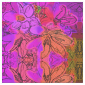 BLUME STOFF (Nahaufnahme)