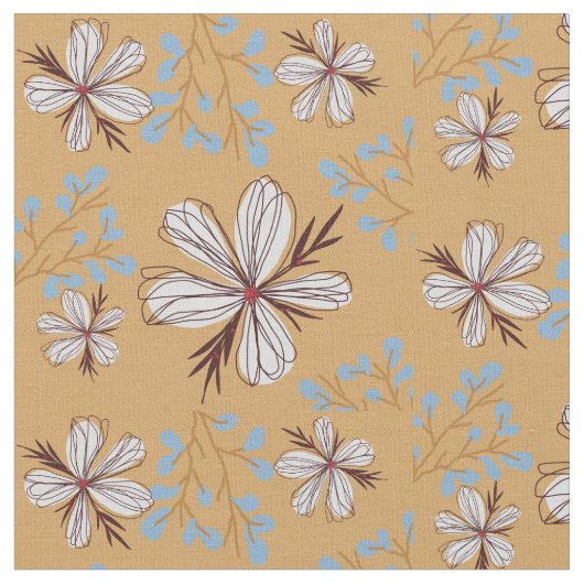 Blume Stoff (Nahaufnahme)