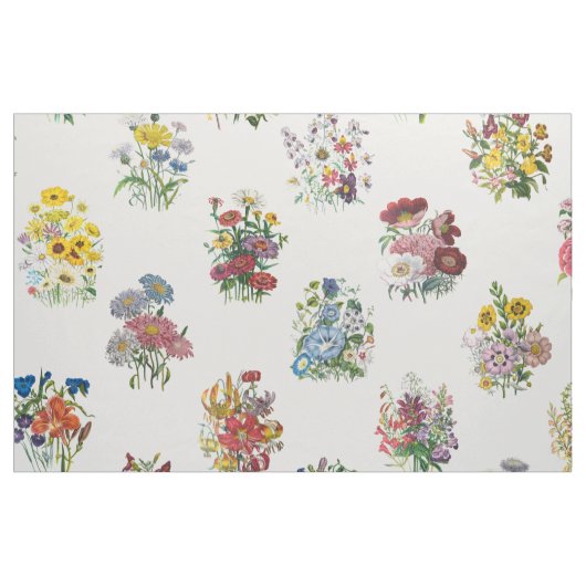 Blume Stoff (Fat Quarter (45,7 x 55,9 cm))