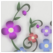 Blume Stoff (Nahaufnahme)