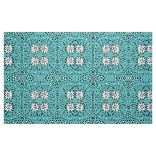 Blume Stoff (Fat Quarter (45,7 x 55,9 cm))