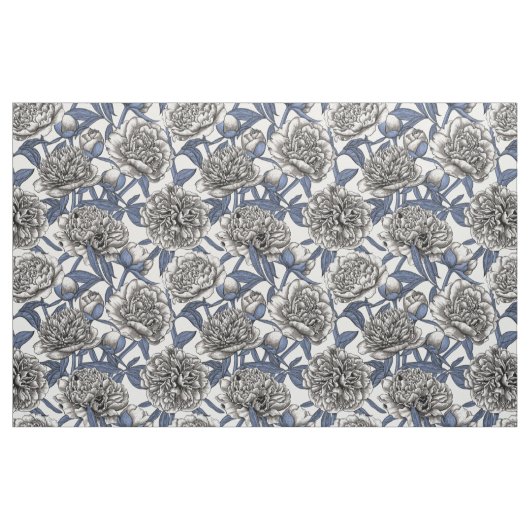 Blume Stoff (Fat Quarter (45,7 x 55,9 cm))