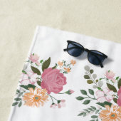 Blume Strandtuch (Beispiel)