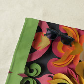 Blume Strandtuch (Beispiel)