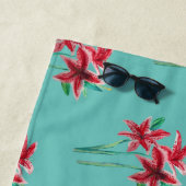 Blume Strandtuch (Beispiel)