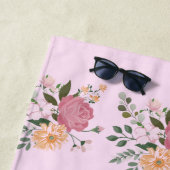 Blume Strandtuch (Beispiel)