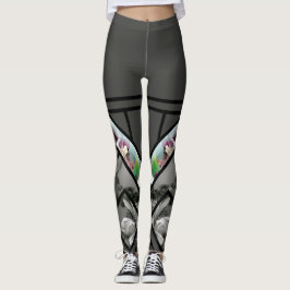 Blume Strumpf Leggings
