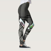 Blume Strumpf Leggings (Rechts)