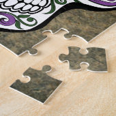 Blume Sugar Skull Puzzle (Seite)