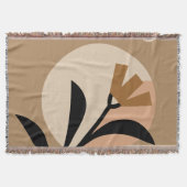 Blume Sun Boho Decke (Vorderseite)