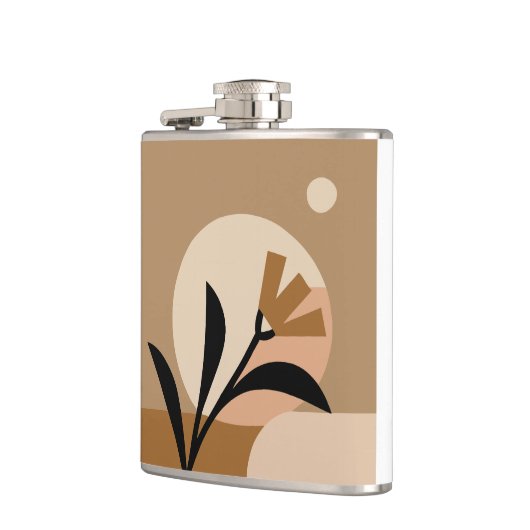 Blume Sun Boho Flachmann (Links)