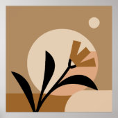 Blume Sun Boho Poster (Vorne)