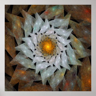 "Blume Sun" Poster