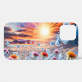 Blume Sunset Case-Mate iPhone Hülle (Rückseite (Horizontal))