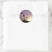 Blume Sunset Stickers (Tasche)