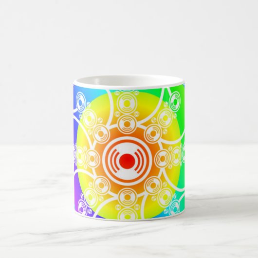 Blume Sunshine Kaffeetasse (Mittel)