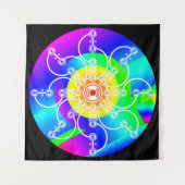 Blume Sunshine Tapestry Wandteppich (Vorderseite)