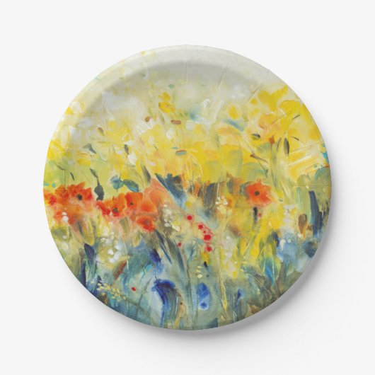 Blume Sway II Pappteller (Vorderseite)