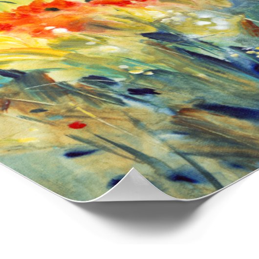 Blume Sway II Poster (Ecke)