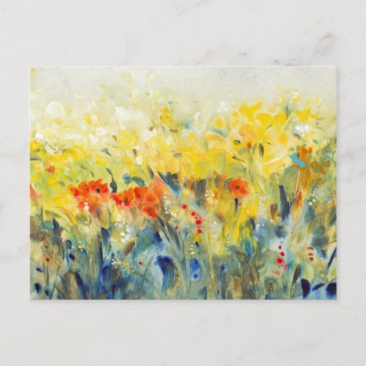 Blume Sway II Postkarte (Vorderseite)