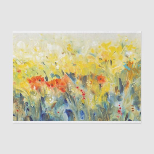Blume Sway II Seidenpapier (Vorderseite)