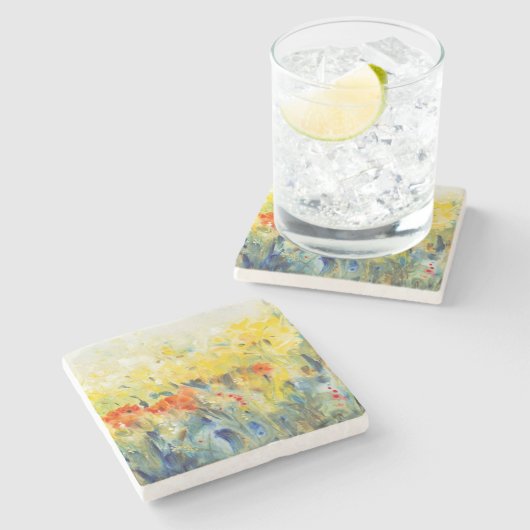 Blume Sway II Steinuntersetzer (Seitenansicht)