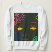 Blume Sweatshirt (Design vorne)