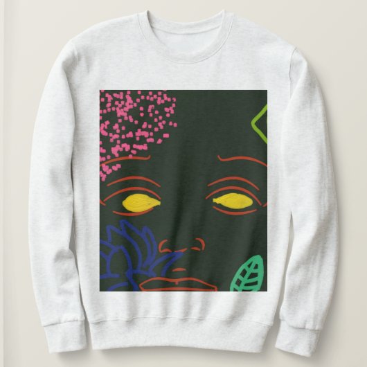 Blume Sweatshirt (Design vorne)
