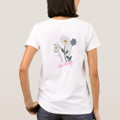 Blume T - Shirt (Rückseite)
