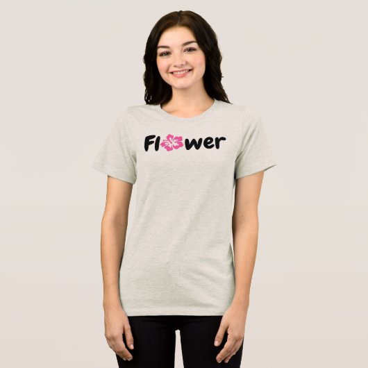 Blume T - Shirt (Vorderseite voll)
