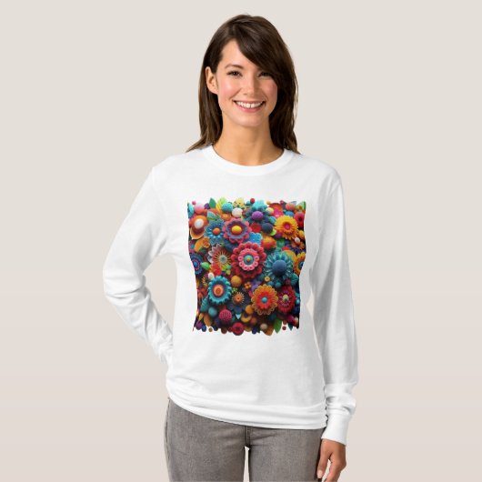 Blume T-Shirt (Vorne ganz)