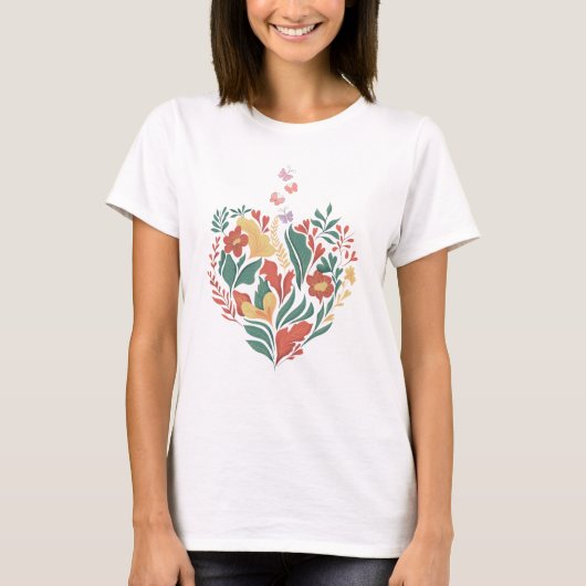 Blume T-Shirt (Vorderseite)