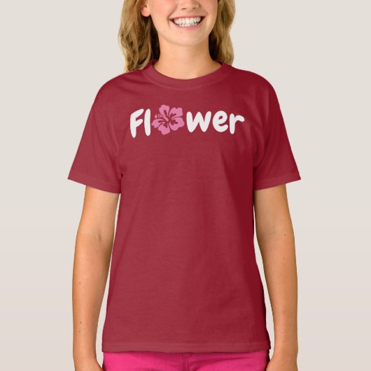 Blume T - Shirt (Vorderseite)