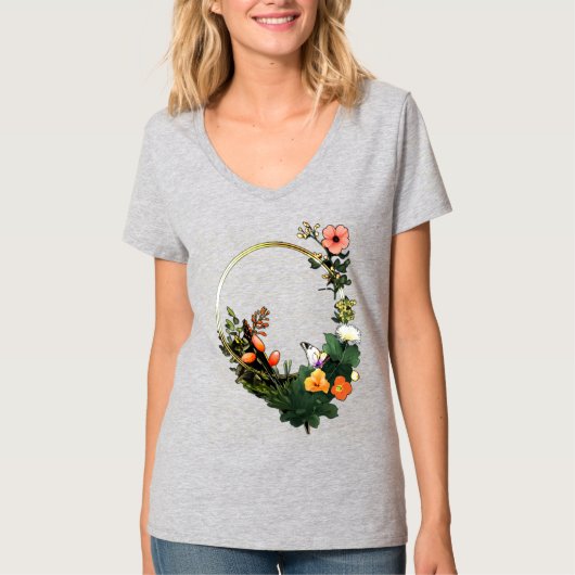 Blume T-Shirt (Vorderseite)