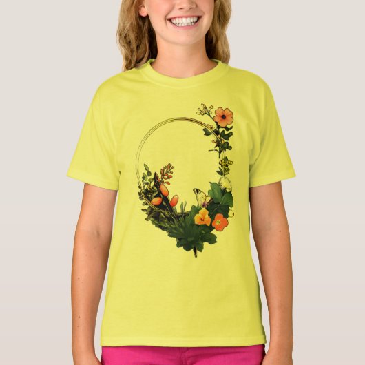 Blume T-Shirt (Vorderseite)