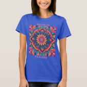 Blume-T - Shirt (Vorderseite)