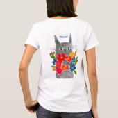 Blume T-Shirt (Rückseite)