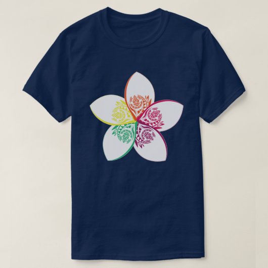 Blume T-Shirt (Design vorne)