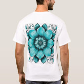 Blume T-Shirt (Rückseite)