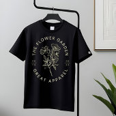 Blume-T - Shirt für Minimalistische Illustrationsl